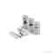 Simply Standoffs Complete 1/2"D x 1/2"L   Contractor Pack - Bright Aluminum OEMK-CP50AL - alternate 1